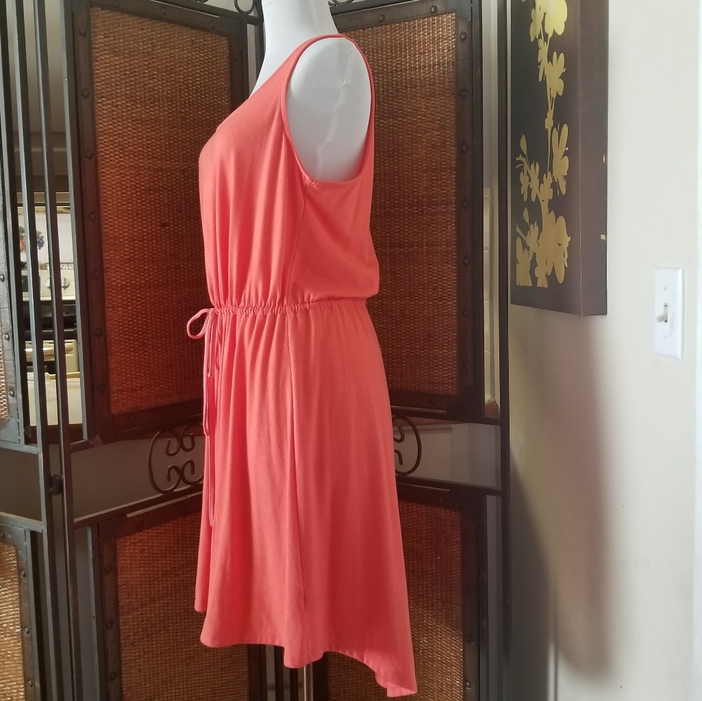 Mossimo Coral Tank Dress Swim Coverup - Picture 2 of 8